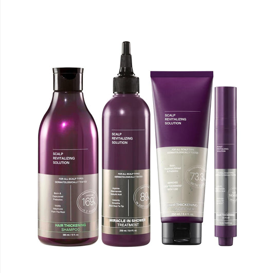 Doctor G.  Thickening Serum, Shampoo, Conditioner, and Scalp Treatment Set for Hair Loss